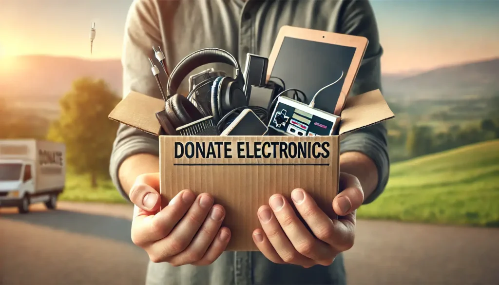 How can e-waste be reduced- Donate